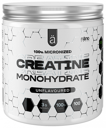 Nano supps 100% Micronized Creatine Monohydrate, 100% Микронизированный Креатин Моногидрат, 500 грамм