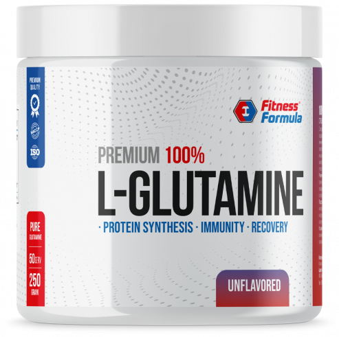Fitness Formula 100% L-Glutamine, 250 грамм
