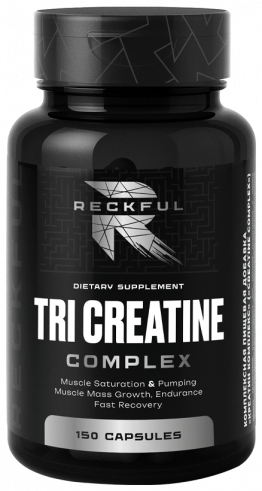 Reckful Tri-Сreatine, Креатин Комплекс, 150 капсул