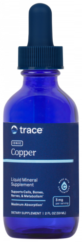 Trace Minerals Ionic Copper, Ионик Медь, 59 мл