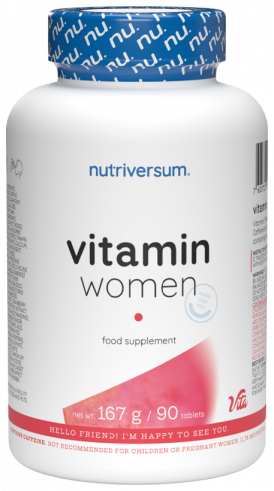 Nutriversum Vitamin Women, Витамин для женщин, 90 таблеток