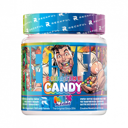 Reckful Creatine Candy, Креатин кэнди, 150 таблеток
