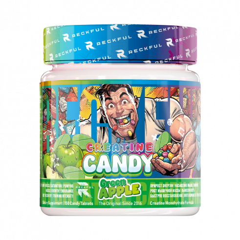Reckful Creatine Candy, Креатин кэнди, 150 таблеток
