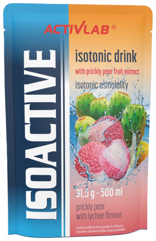 ActivLab Isoactive, Изотонический напиток с экстрактом гуараны, 20 саше