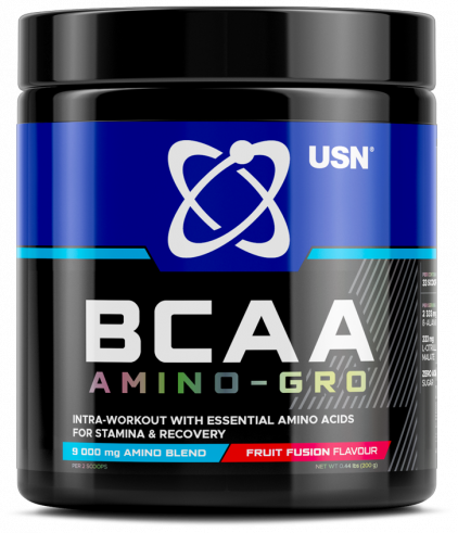 USN BCAA Amino-GRO, 200 грамм