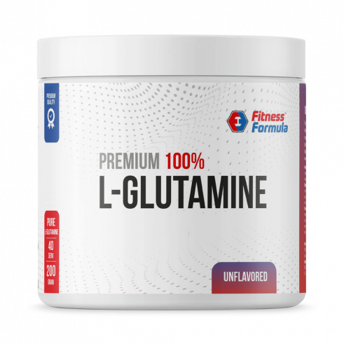 Fitness Formula L-Glutamine, L-Глютамин, 200 грамм