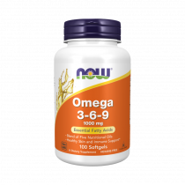 NOW Omega-3-6-9 1000 mg, 100 капсул