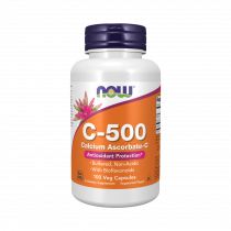 NOW Vitamin C - 500 calcium Ascordate, Витамин С - 500, 100 капсул