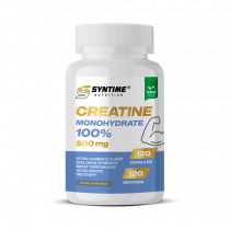 Syntime Nutrition Creatine, Креатин, 120 капсул