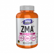 NOW ZMA, ЗМА (Цинк, магний, витамин В-6), 180 капсул