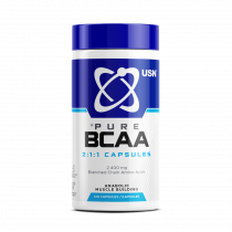 USN Pure BCAA 120, БЦАА 120, 120 капсул